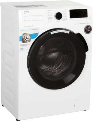 Стиральная машина Beko WSPE6H616W класс: A+++ загр.фронтальная макс.:6.5кг белый инвертор