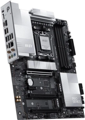 Материнская плата MSI PRO X870E-P WIFI Socket AM5 AMD X870E 4xDDR5 ATX AC`97 8ch(7.1) 5Gigabit RAID+HDMI