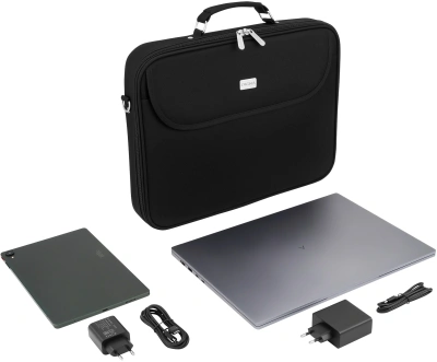 Сумка для ноутбука 15.6" Digma HC-210 черный полиэстер (HC210BK)