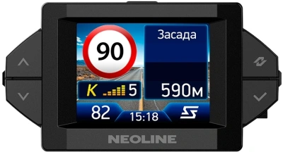 Видеорегистратор с радар-детектором Neoline X-COP 9350 черный 1080p 130гр. GPS Ambarella