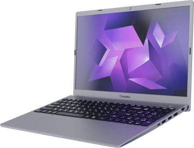 Ноутбук Kvadra Nau LE15T Rev.1.1 Core i5 1235U 8Gb SSD512Gb Intel UHD Graphics 15.6" IPS FHD (1920x1080) без ОС dk.grey WiFi BT Cam (Y22L02P01101R_7872F1)