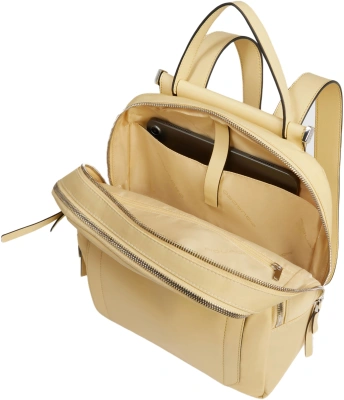 Рюкзак женский Piquadro Lyra CA5566W92T/BE бежевый нейлон/натур.кожа