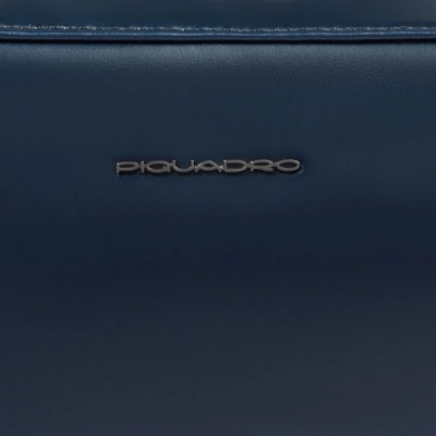 Чехол для кабелей и зарядки Piquadro Blue Square AC6895B2/BLU2 синий натур.кожа