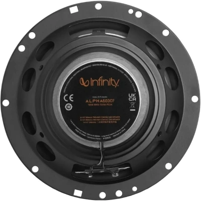 Колонки автомобильные Infinity Alpha 603CF (без решетки) 720Вт 90дБ 4Ом 16.5см (6 1/2дюйм) (ком.:4кол.) компонентные двухполосные