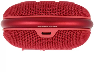 Колонка порт. JBL Clip 4 красный 5W 1.0 BT 15м 500mAh (JBLCLIP4REDAM)