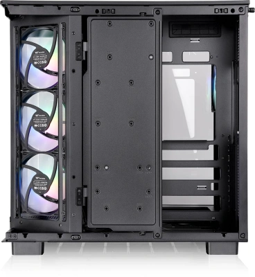 Корпус Thermaltake View 380 XL TG черный без БП ATX 5x120mm 2x140mm 2xUSB3.0 audio bott PSU