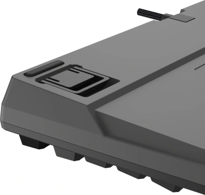 Клавиатура A4Tech MS76 механическая черный USB Multimedia for gamer LED кабель 1.8м