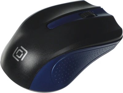 Мышь Оклик 485MW черный/синий оптическая 1200dpi беспров. USB для ноутбука 3but (997826)