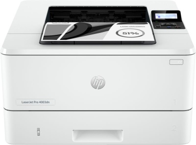 Принтер лазерный HP LaserJet Pro 4003dn (2Z609A) A4 Duplex Net белый