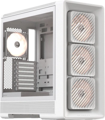 Корпус Formula Air Power G10 белый без БП ATX 11x120mm 2x140mm 2xUSB3.0 audio bott PSU