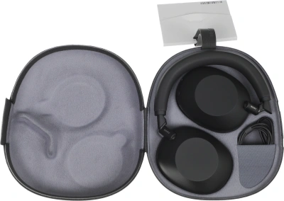 Гарнитура мониторные Sony WH-1000XM6 1.2м черный беспроводные bluetooth оголовье (WH1000XM6/BME)