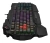 Клавиатура A4Tech B310N черный USB Multimedia for gamer LED (подставка для запястий) кабель 1.8м