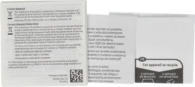 Сетевое зар./устр. Samsung EP-T2510 25W 3A (PD) белый (EP-T2510NWEGEU)