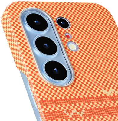 Чехол (клип-кейс) KRUTOFF для Tecno Camon 50 Ultra оранжевый (1071711)