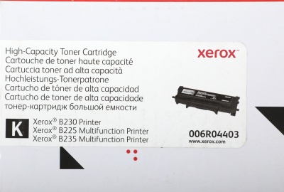 Картридж лазерный Xerox 006R04403 черный (3000стр.) для Xerox B230, B225, B235