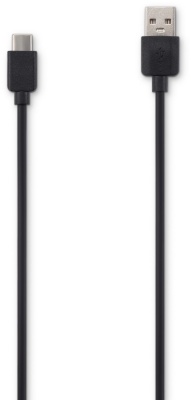 Кабель Buro BU-USB-AC-1M-3A USB (m)-USB Type-C (m) 1м черный