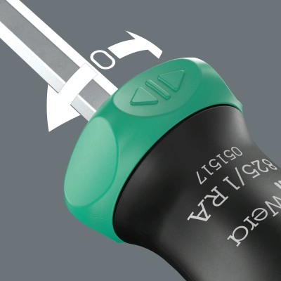 Отвертка Wera Kraftform Kompakt 27 RA 1 SB в компл.:6 предметов (WE-051517)