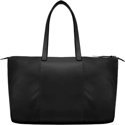 Сумка женская Piquadro Lyra BD6723W92T/N с отделением для ноутбука 15.6" черная ткань/натур.кожа