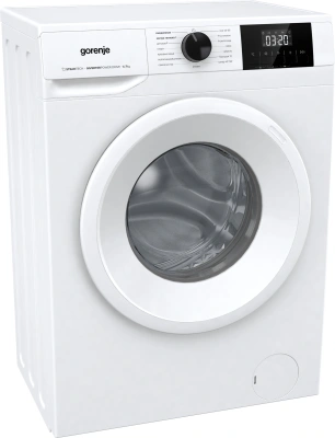Стиральная машина Gorenje W5NGPI72SBS/C класс: A загр.фронтальная макс.:7кг белый инвертор