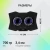 Подставка для ноутбука Digma D-NCP180-2x110 18" 410x280x34мм 20дБ 2xUSB 2x 110ммFAN 700г пластик ABS черный