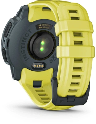 Смарт-часы Garmin Instinct E 45мм 1.4" AMOLED корп.оливковый рем.оливковый разм.брасл.:132-213 мм (010-02933-01)