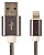 Кабель Premier 6-703M2 1.0BK USB (m)-Lightning (m) 1м черный пакет
