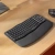 Клавиатура Logitech Wave Keys графитовый USB беспроводная BT/Radio slim Ergo LED (подставка для запястий) (920-012319) Клавиатура Logitech Wave Keys графитовый USB беспроводная BT/Radio slim Ergo LED (подставка для запястий) (920-012319)