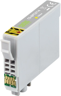 Картридж струйный Cactus CS-EPT2714 27XL желтый (17мл) для Epson WorkForce WF-3620/3640/7110/7210 с чипом