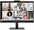 Монитор Lenovo 23.8" ThinkVision T24v-30 черный IPS LED 4ms 16:9 HDMI M/M Cam матовая HAS Piv 1000:1 250cd 178гр/178гр 1920x1080 75Hz VGA DP FHD USB 6кг