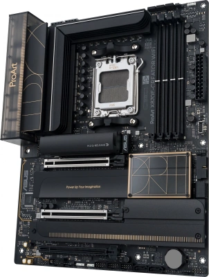 Материнская плата Asus PROART X870E-CREATOR WIFI Socket AM5 AMD X870E 4xDDR5 ATX AC`97 8ch(7.1) 1 x 10Gigabit + 1 x 2.5Gigabit RAID+HDMI+DP