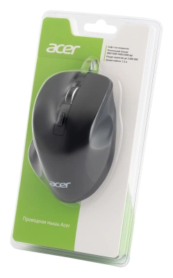 Мышь Acer OMW120 черный оптическая 2000dpi USB 6but (ZL.MCEEE.00H)