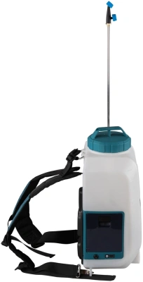 Опрыскиватель Makita DUS158Z аккум. ранц. 15л белый/бирюзовый
