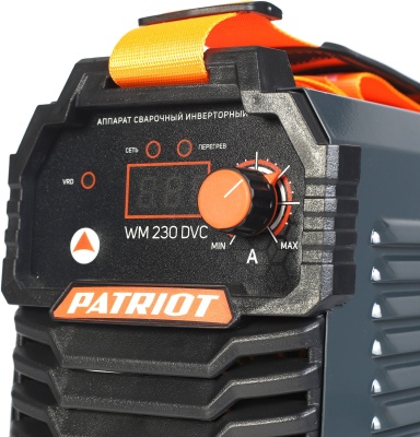 Сварочный аппарат Patriot WM230DVC инвертор ММА 10.7кВт (кейс в компл.)