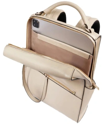 Рюкзак женский Piquadro Patricia CA6771W140/BE бежевый натур.кожа