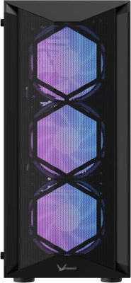 Корпус Formula Air Power G1 Plus черный без БП ATX 5x140mm 1xUSB2.0 1xUSB3.0 audio bott PSU