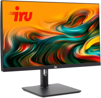 Моноблок IRU 23ID 23.8" Full HD i3 12100 (3.3) 8Gb SSD256Gb UHDG 730 CR Windows 11 Pro GbitEth WiFi BT 90W Cam черный 1920x1080