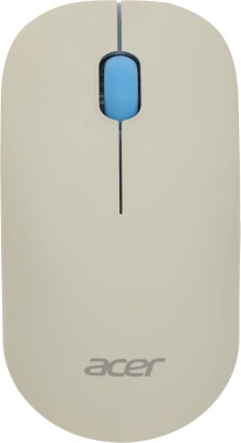 Клавиатура + мышь Acer OCC205 клав:белый/голубой мышь:белый/голубой USB беспроводная slim Multimedia (ZL.ACCEE.00C)