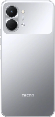 Смартфон Tecno Spark Go 3 64Gb 4Gb серый моноблок 3G 4G 2Sim 6.75" 720x1600 Android 15 13Mpix 802.11 a/b/g/n/ac GPS GSM900/1800 Protect microSD max1024Gb