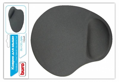 Коврик для мыши Buro BU-GEL серый 225x190x2мм (25 шт. в упаковке)