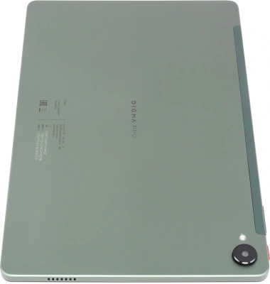 Планшет Digma Pro Pulse T616 (2.0) 8C RAM8Gb ROM256Gb 10.4" In-Cell 2000x1200 4G Android 14 темно-зеленый 13Mpix 5Mpix BT WiFi microSD 128Gb 7000mAh 500hrs