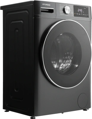 Стиральная машина Hyundai WFD8401 класс: B загр.фронтальная макс.:8кг (с сушкой) темно-серый инвертор