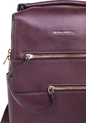 Рюкзак женский Piquadro Patricia CA6771W140/BO бургунди натур.кожа