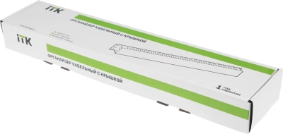 Кабельный органайзер горизонтальный ITK CO05-1PC 1U шир.:19" глуб.:60мм