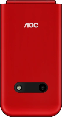 Мобильный телефон AOC 285 A красный раскладной 2Sim 2.8" 240x320 RTOS 0.3Mpix GSM900/1800 FM microSD max32Gb