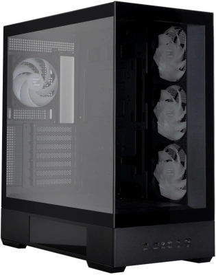 Корпус Zalman P40 DS черный без БП ATX 6x120mm 2x140mm 2xUSB3.0 audio bott PSU