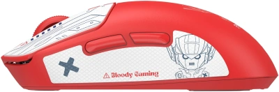Мышь A4Tech Bloody R72 Pro красный оптическая 26000dpi беспров. USB-C 7but (R72 PRO PYRO BLAZE)