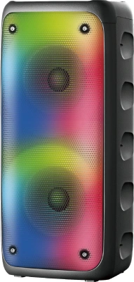 Минисистема Hyundai H-MC1230 черный 18Вт FM USB BT micro SD