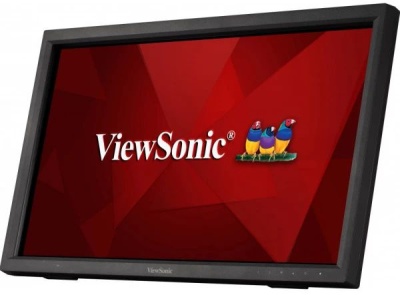 Монитор ViewSonic 21.5" TD2223 черный VA LED 16:9 DVI HDMI M/M глянцевая 250cd 170гр/160гр 1920x1080 75Hz VGA FHD USB Touch 4.5кг
