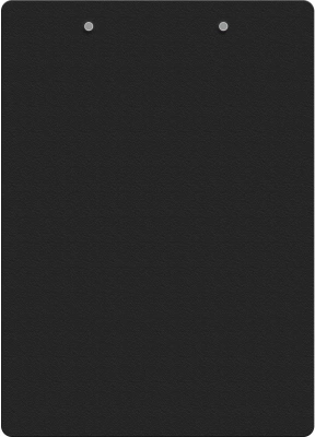 Папка-планшет Silwerhof SE-PD6003/BLK A4 пластик 1мм черный