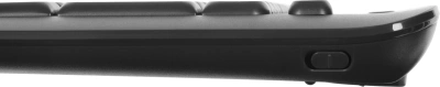 Клавиатура Logitech K650 черный USB беспроводная BT/Radio Multimedia (подставка для запястий) (920-010954)